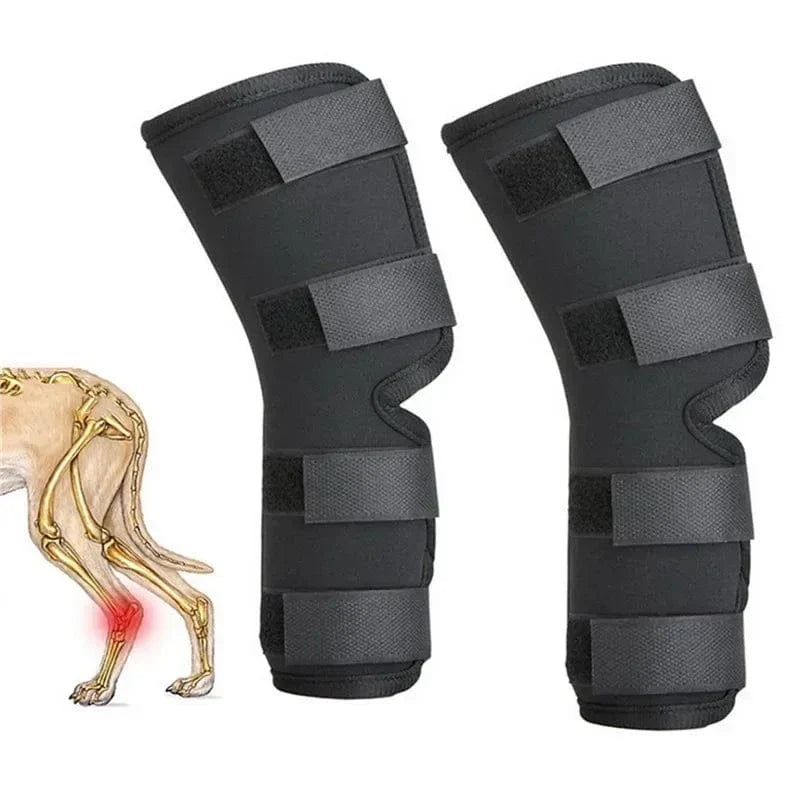 Nylon Dog Knee Brace with Hook-and-Loop Straps – view 4
