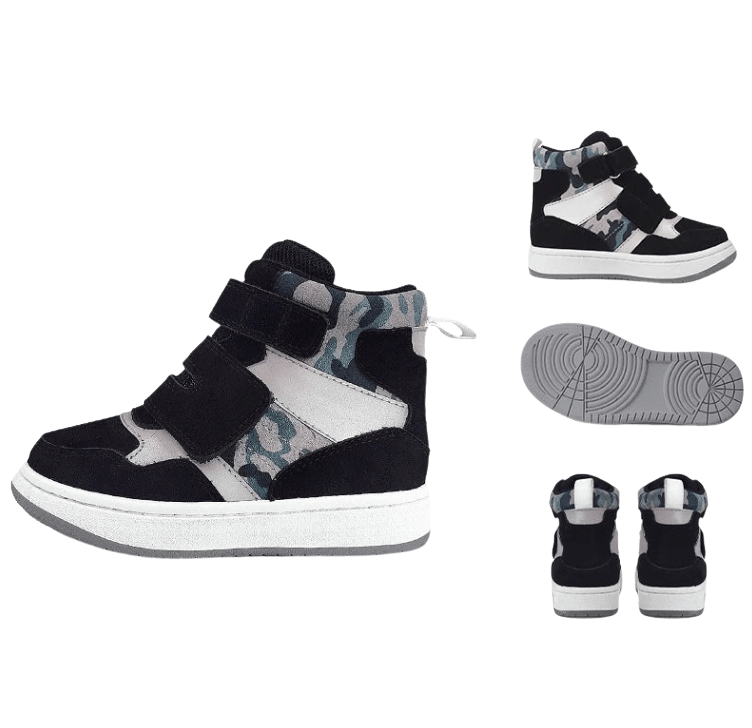 Kids' Leather Ankle Boots with Arch Support – view 7