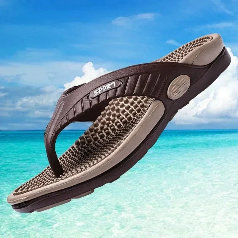 Massaging Orthopedic Slides with Arch Support for Men – view 10