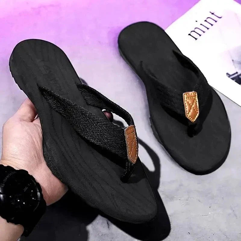 Dual-Material Summer Orthopedic Slides for Men – view 7