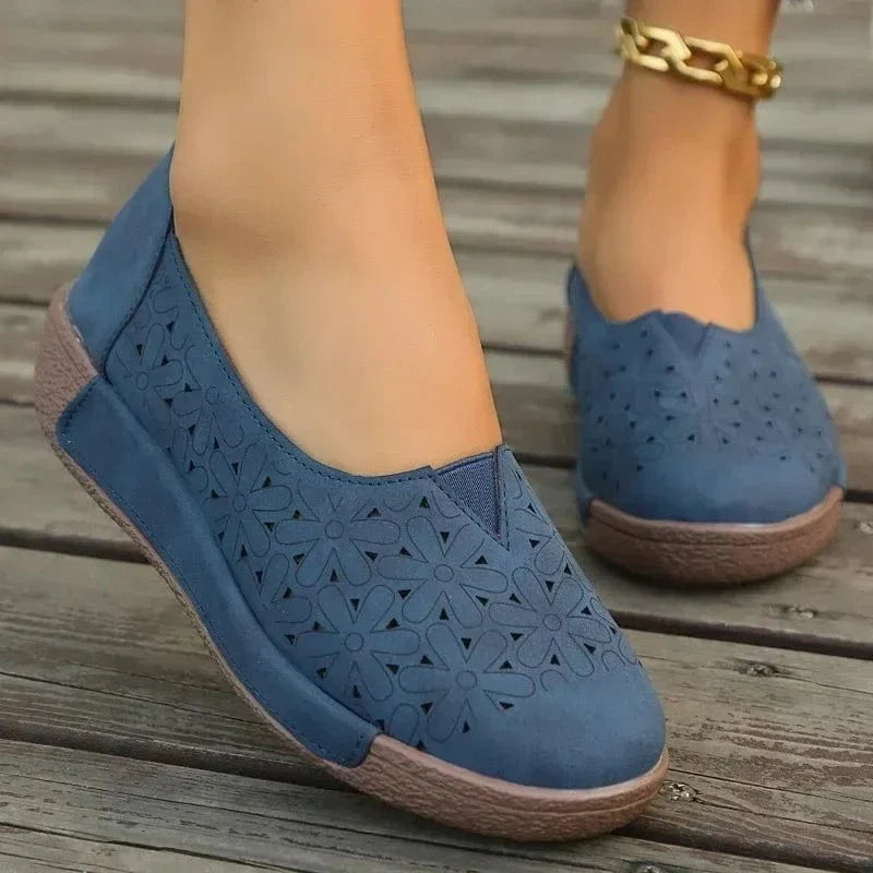 Floral Non Slip Lightweight Orthopedic Loafers for Women – view 9