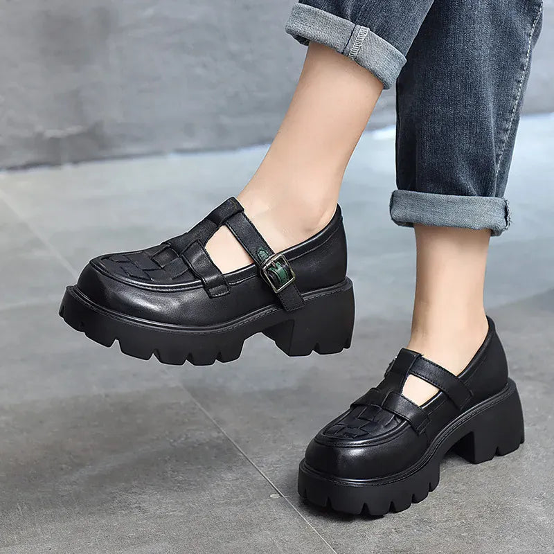 Non Slip Wedge Orthopedic Loafers with Cushioned Sole – view 8