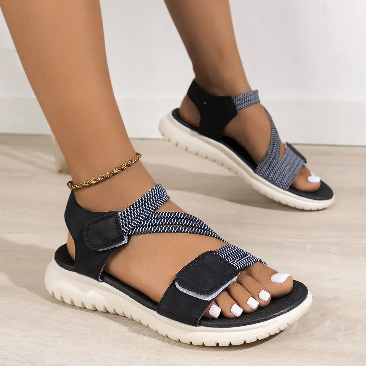 Roman-Style Non Slip Adjustable Orthopedic Sandals for Women – view 10