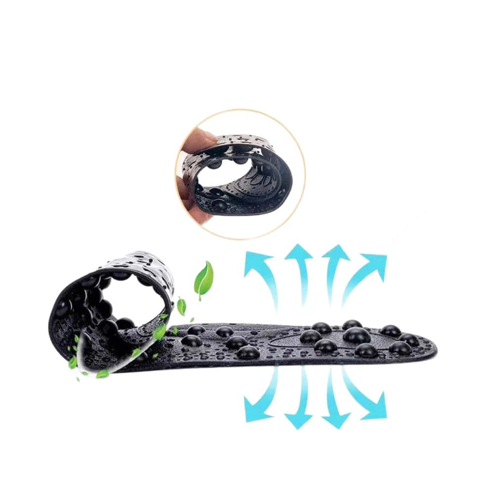 Magnetic Massage Non Slip Insoles with Reflexology Points – view 8