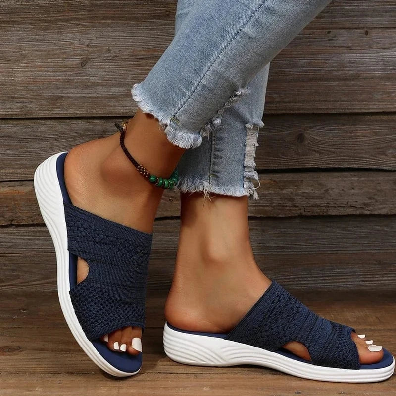 Open Toe Mesh Arch Support Thong Sandals – view 10