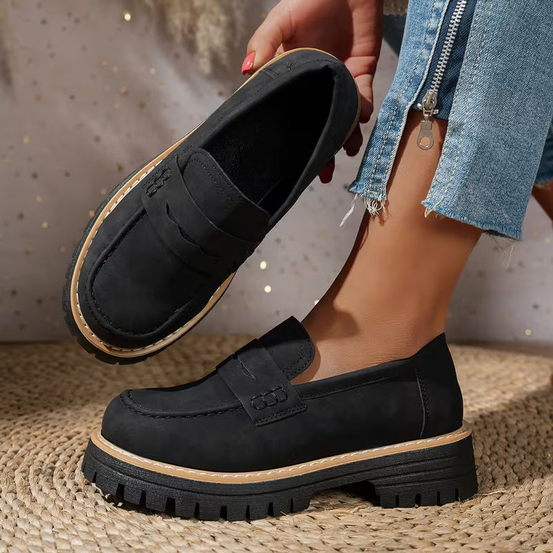 Unisex Orthopedic Loafers with Thick Sole