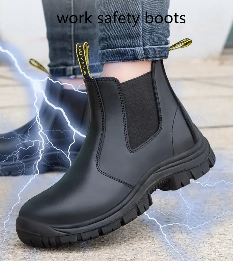 Orthopedic Steel Toe Boots