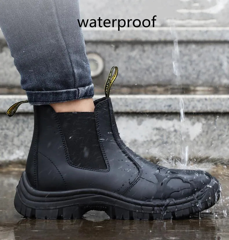 Orthopedic Steel Toe Boots