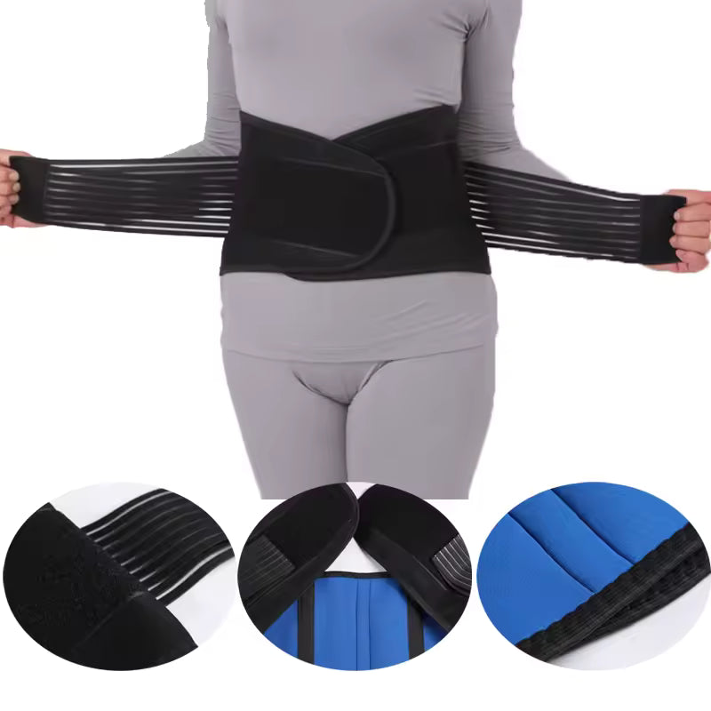 Adjustable Breathable Back Brace in Sizes S to 6XL – view 4