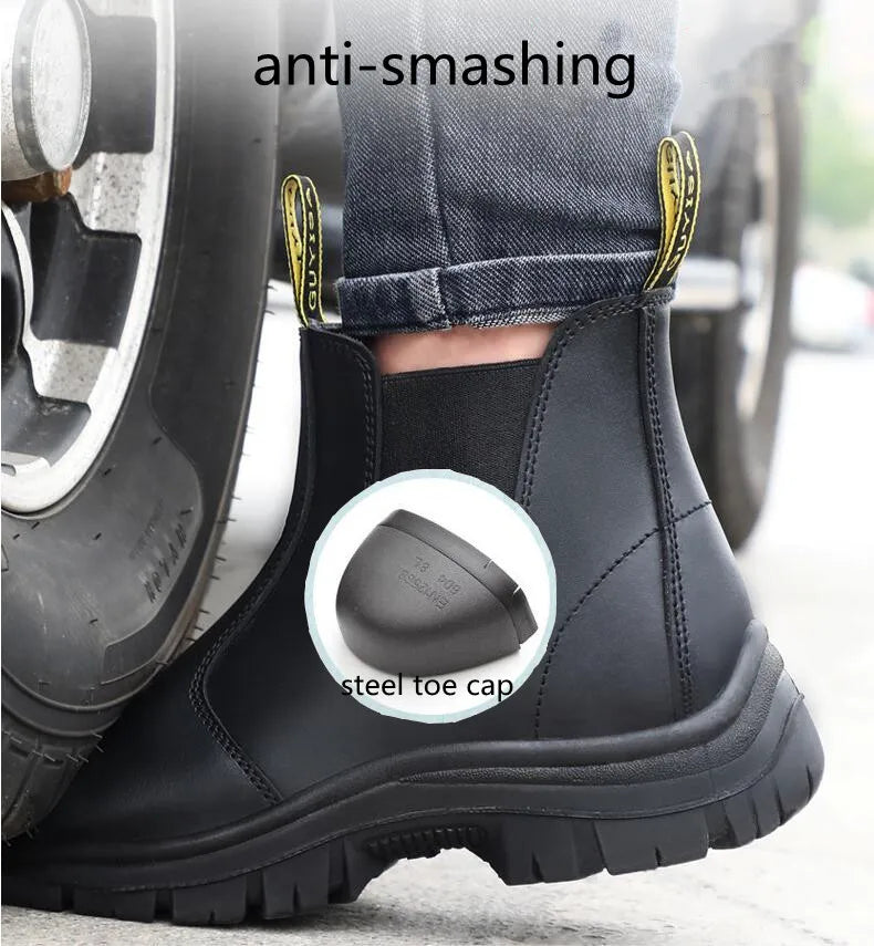 Orthopedic Steel Toe Boots
