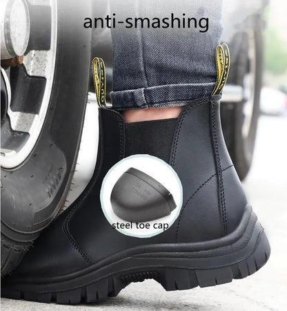 Orthopedic Steel Toe Boots