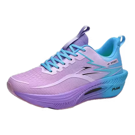 Low-Top Pink Orthopedic Sneakers with Breathable Mesh
