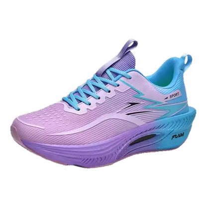 Low-Top Pink Orthopedic Sneakers with Breathable Mesh