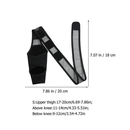 Adjustable Breathable Dog Leg Brace for Knee Support – view 4