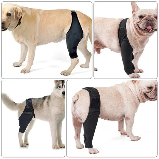 Adjustable Breathable Dog Leg Brace for Knee Support
