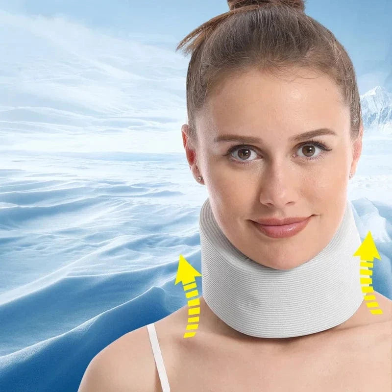 Breathable Adjustable Memory Foam Neck Brace – view 3