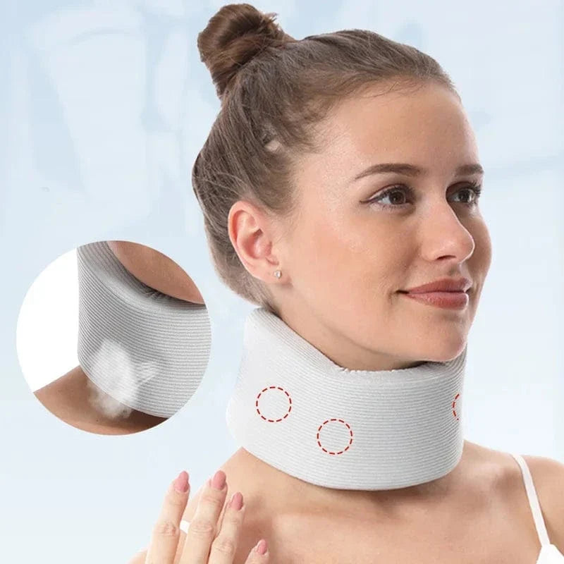 Breathable Adjustable Memory Foam Neck Brace – view 2