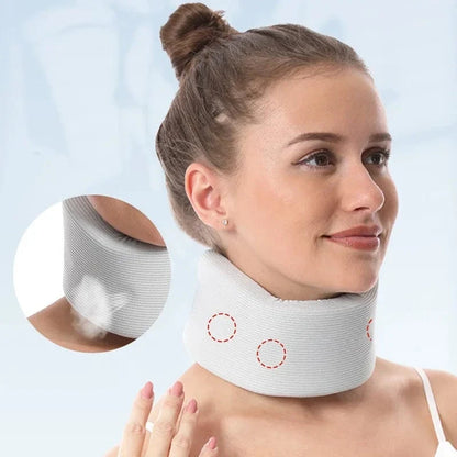 Breathable Adjustable Memory Foam Neck Brace – view 2
