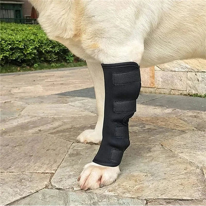 Nylon Dog Knee Brace with Hook-and-Loop Straps – view 2