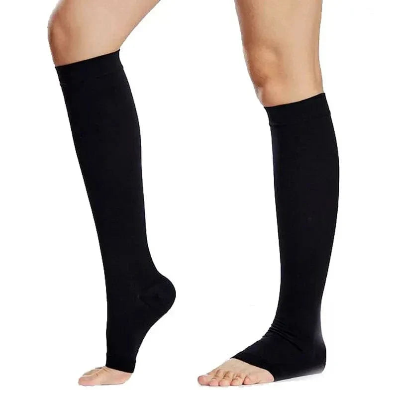 Comfortable Compression Socks for Women with Open Toe – view 4