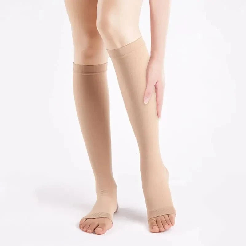 Comfortable Compression Socks for Women with Open Toe