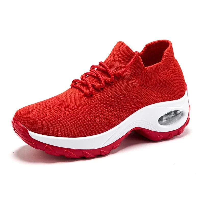Platform Mesh Orthopedic Sneakers for Women