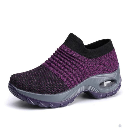 Chunky Orthopedic Sneakers for Women with Wedge Sole – view 5