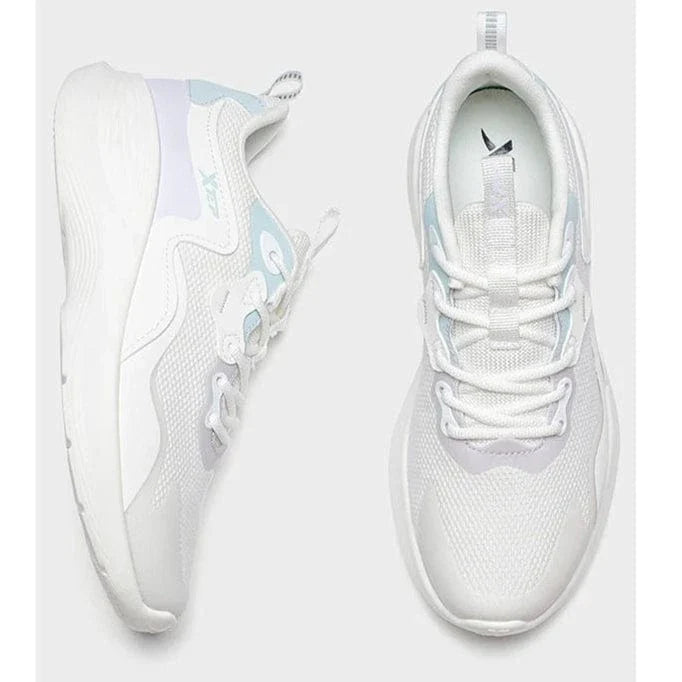 White and Green Non Slip Breathable Orthopedic Sneakers for Women – view 3