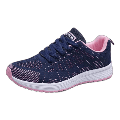Blue and Pink Trendy Orthopedic Sneakers for Women