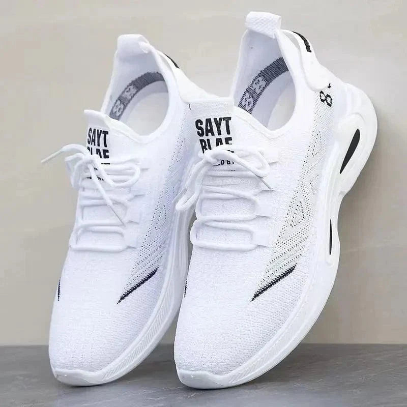 White Non Slip Breathable Orthopedic Sneakers for Men – view 2