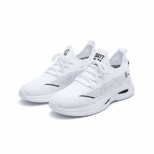 White Non Slip Breathable Orthopedic Sneakers for Men