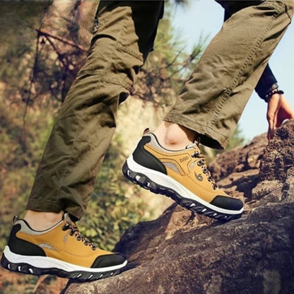 Rugged Beige Orthopedic Sneakers for Men with EVA Sole – view 5