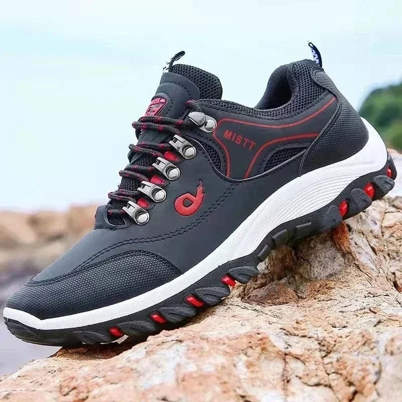 Black Non Slip Athletic Orthopedic Sneakers for Men – view 2