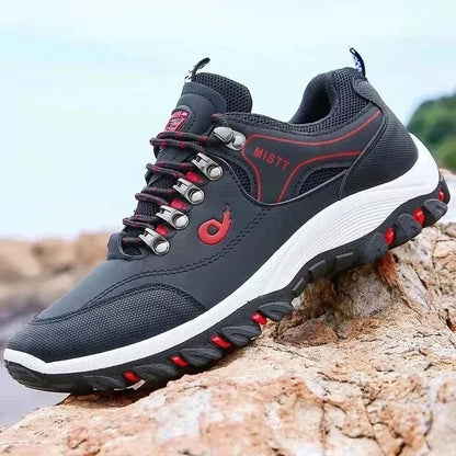 Black Non Slip Athletic Orthopedic Sneakers for Men – view 2