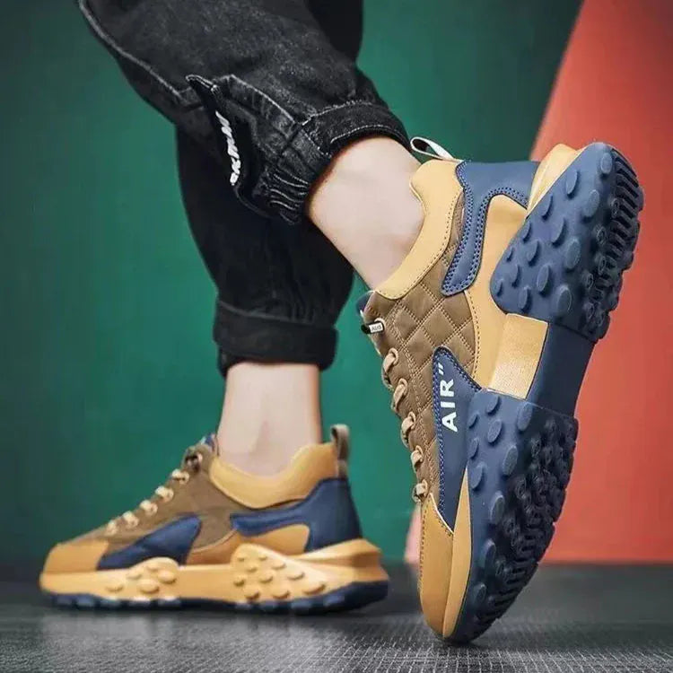 Coffee Non Slip Adjustable Breathable Orthopedic Sneakers for Men – view 5