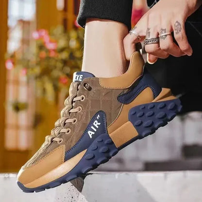 Coffee Non Slip Adjustable Breathable Orthopedic Sneakers for Men – view 4