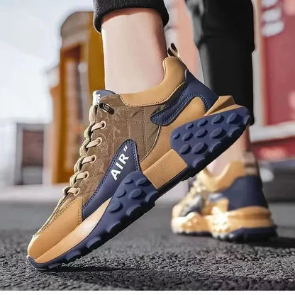 Coffee Non Slip Adjustable Breathable Orthopedic Sneakers for Men – view 3