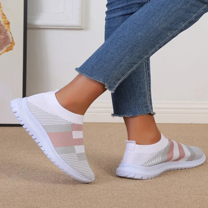 Slip-On Geometric Orthopedic Sneakers for Women and Men – view 7