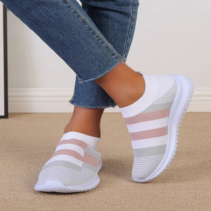 Slip-On Geometric Orthopedic Sneakers for Women and Men – view 9