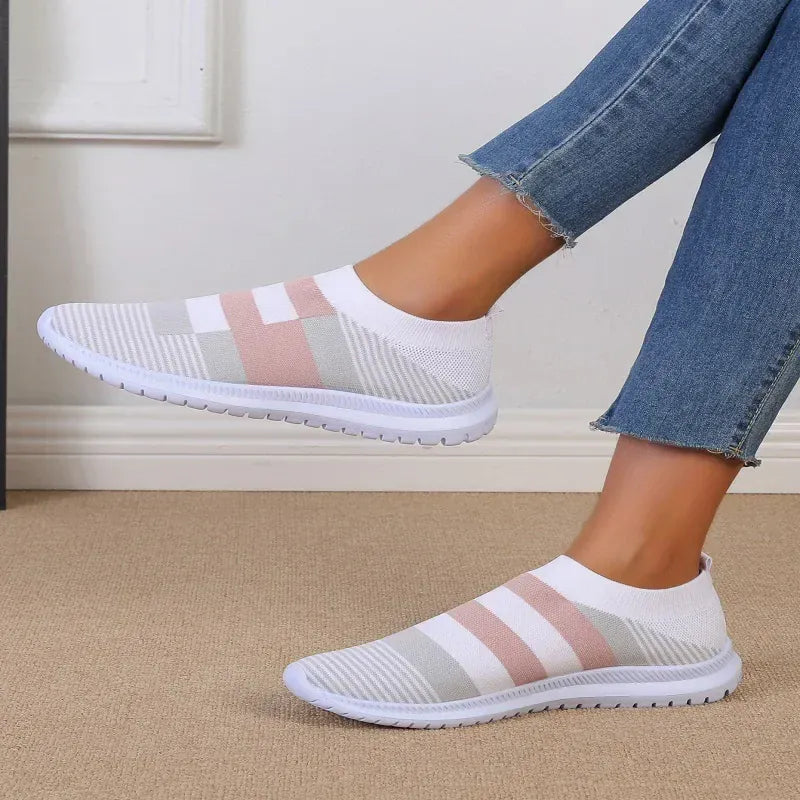 Slip-On Geometric Orthopedic Sneakers for Women and Men – view 5