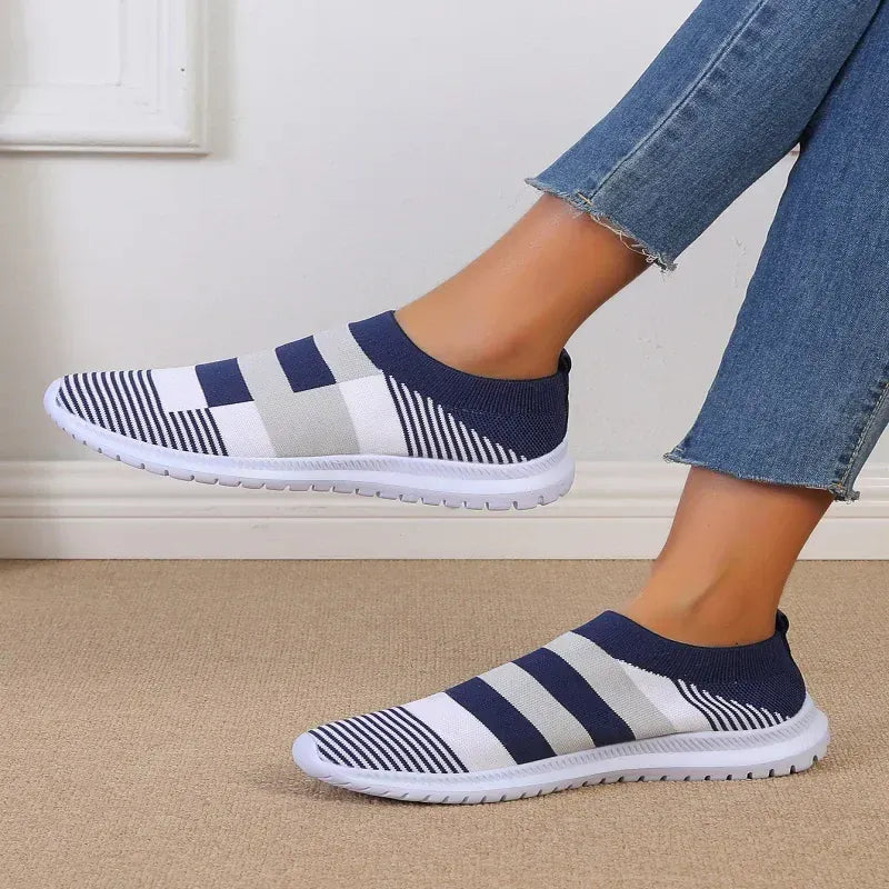 Slip-On Geometric Orthopedic Sneakers for Women and Men – view 4