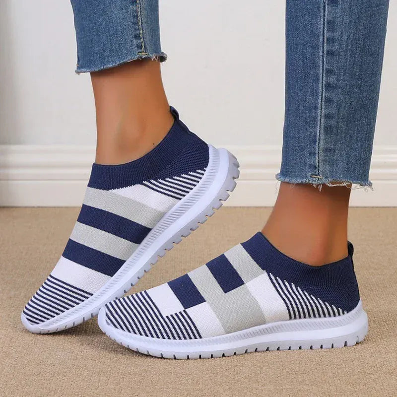 Slip-On Geometric Orthopedic Sneakers for Women and Men – view 2