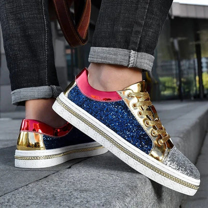 Sparkling Rhinestone Orthopedic Walking Shoes – view 5