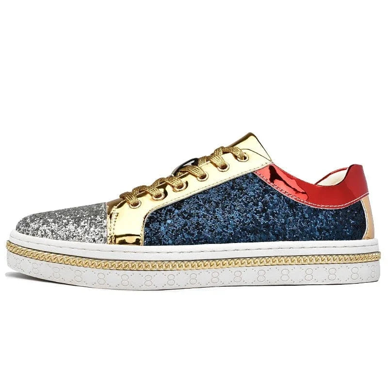 Sparkling Rhinestone Orthopedic Walking Shoes