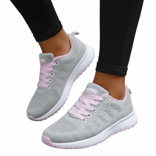 Pink Non Slip Lightweight Orthopedic Sneakers for Walking and Running