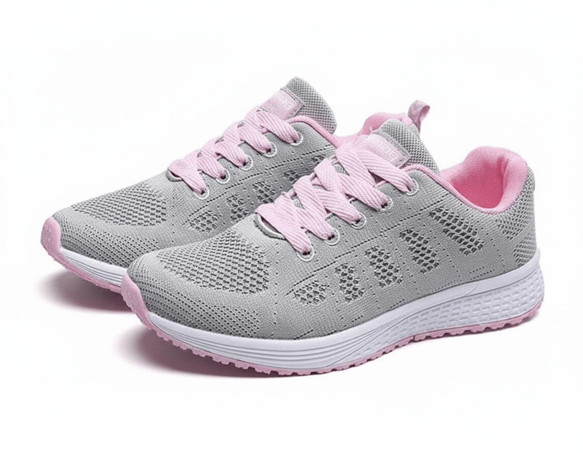 Pink Non Slip Lightweight Orthopedic Sneakers for Walking and Running – view 2