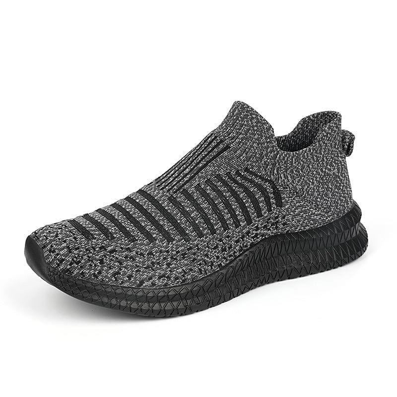 Gray Slip-On Breathable Orthopedic Sneakers for Men