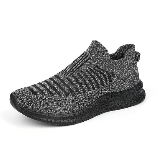 Gray Slip-On Breathable Orthopedic Sneakers for Men