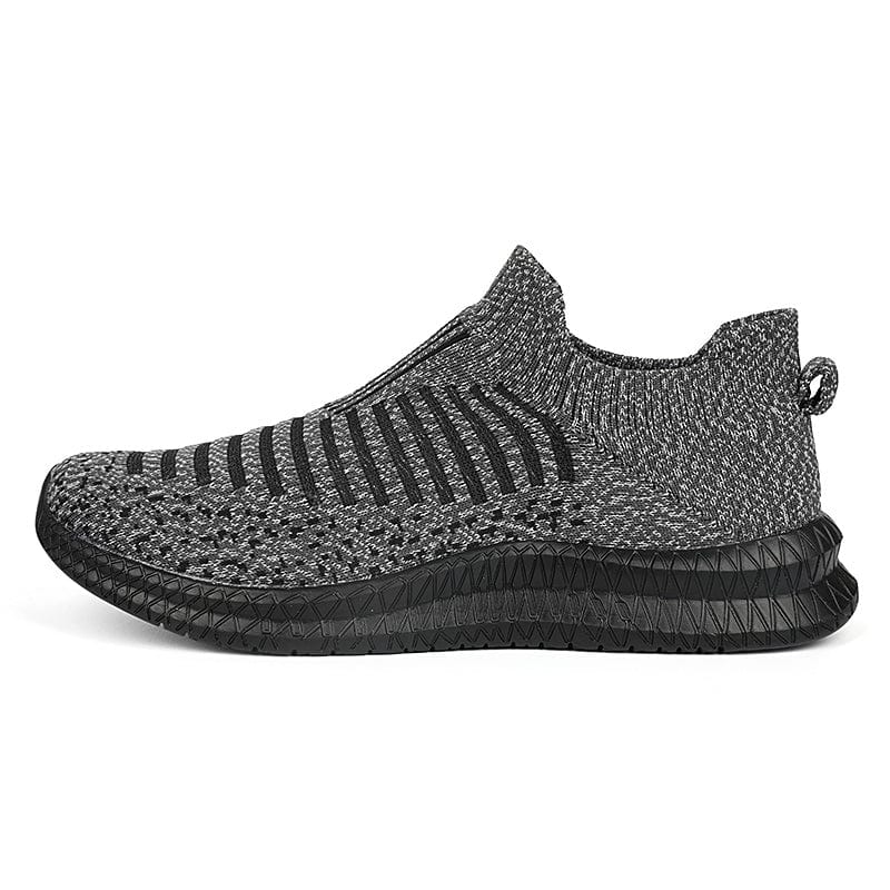 Gray Slip-On Breathable Orthopedic Sneakers for Men – view 2