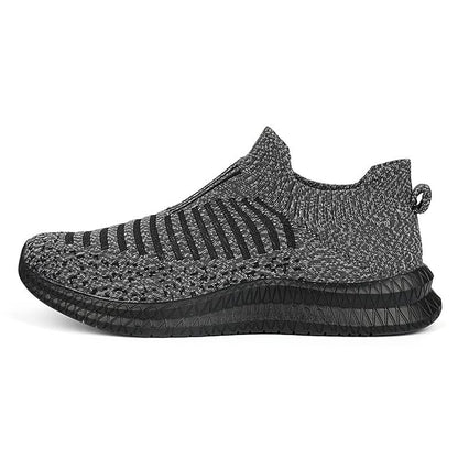 Gray Slip-On Breathable Orthopedic Sneakers for Men – view 2